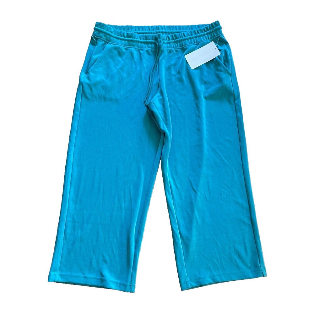 New with Tags ATHLETA Seasoft Emerald Green Casual Straight Pant Womens Size XL